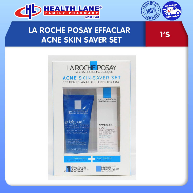 LA ROCHE POSAY EFFACLAR ACNE SKIN SAVER SET